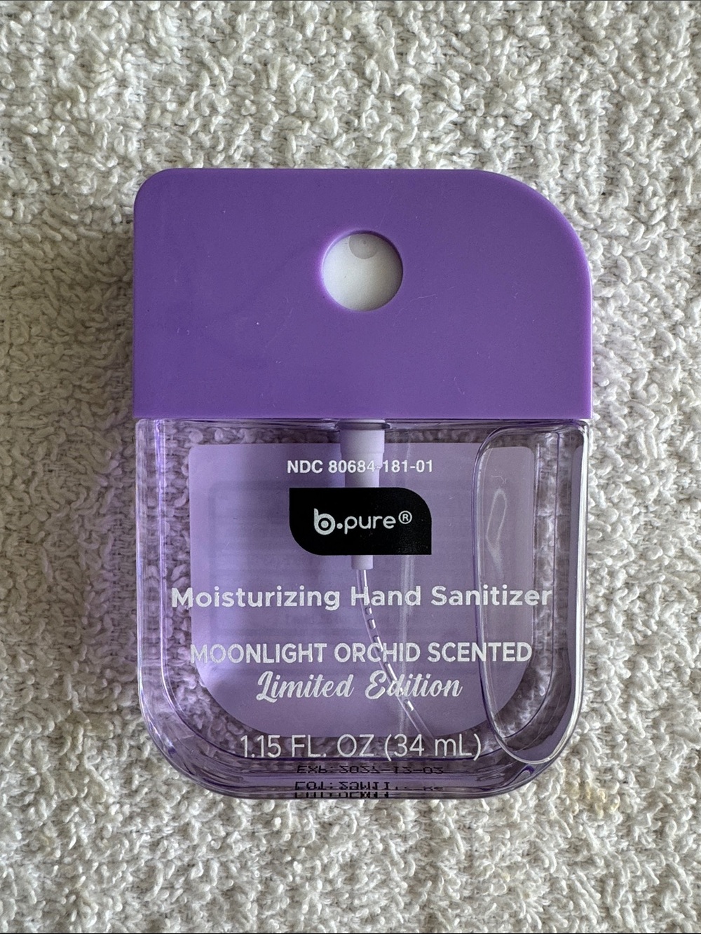 b.pure Moisturizing Hand Sanitizer - Moonlight Orchid Scented